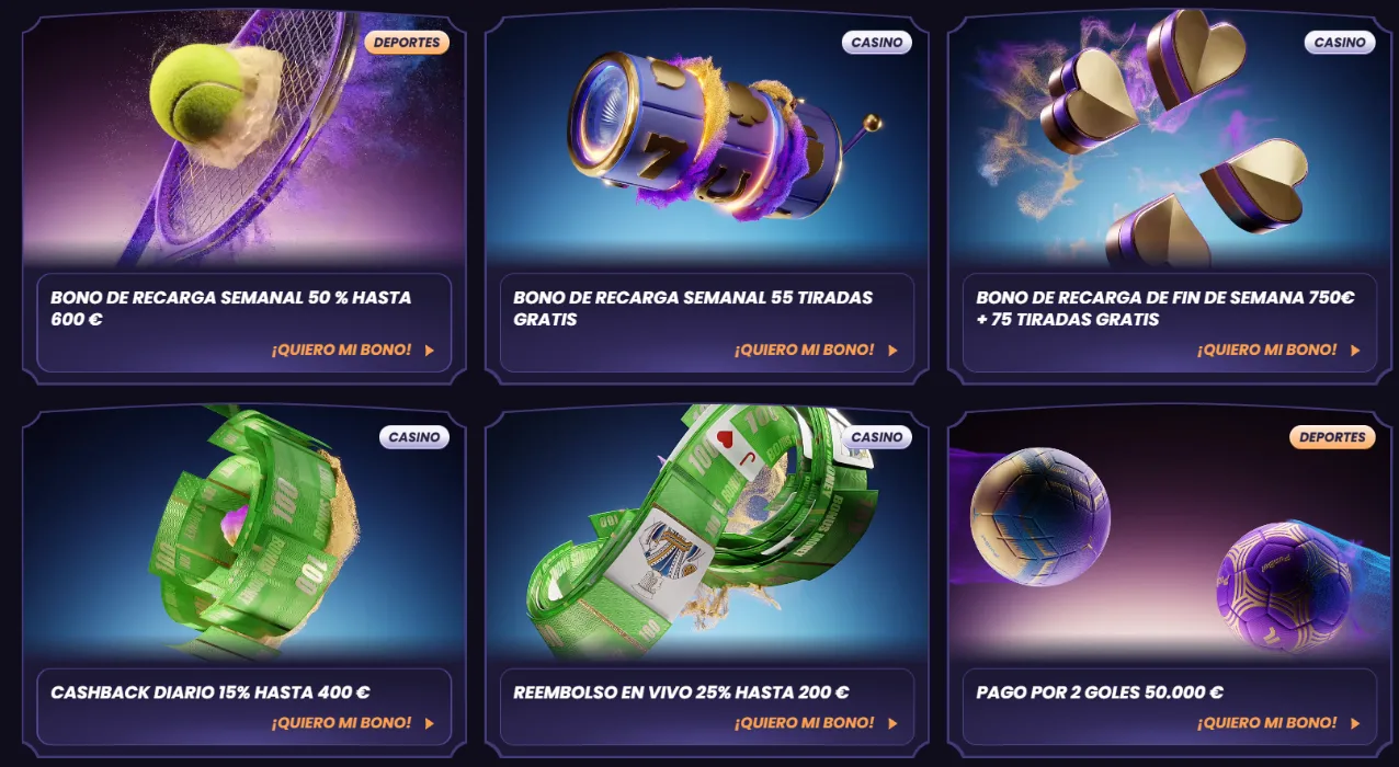 FunBet Casino Bonos y Promociones Destacadas FunBet Casino promociones con bono deportivo, paquete de bienvenida, torneo y tiradas gratis