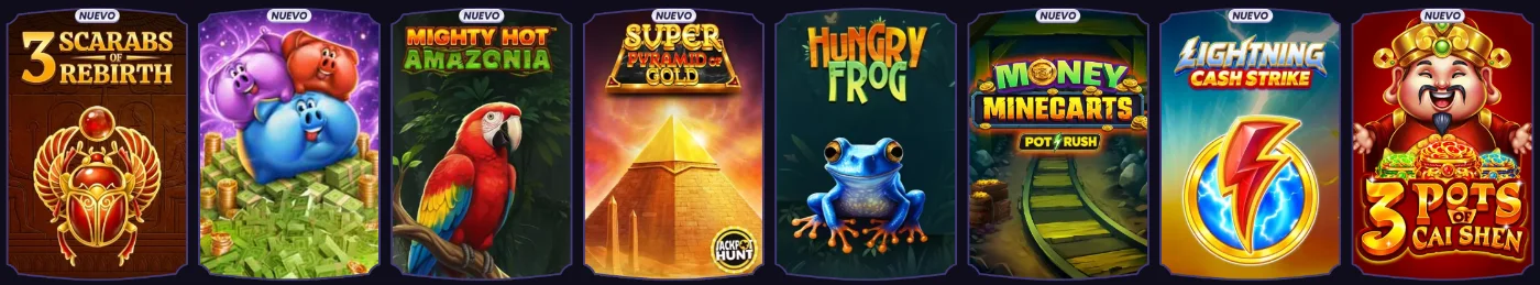 FunBet Casino Nuevos Juegos de Slots FunBet Casino selección de nuevos juegos de slots con premios, símbolos y jackpots